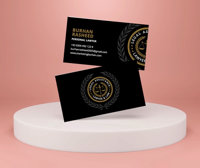 Do professional custom business card design by Burhann_ | Fiverr