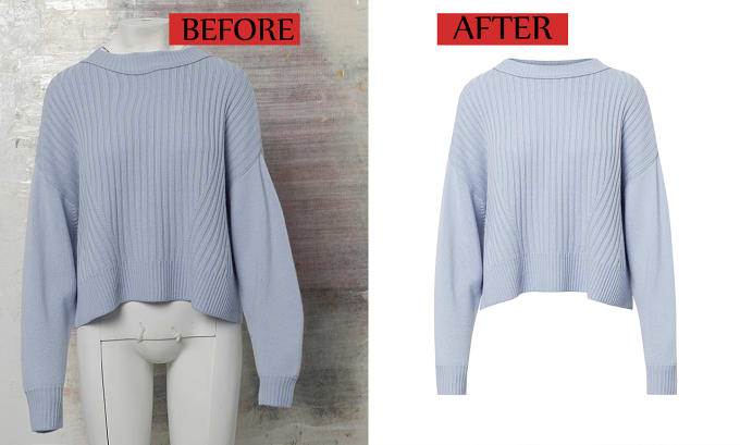 ecommerce product photo editing and photo background removal