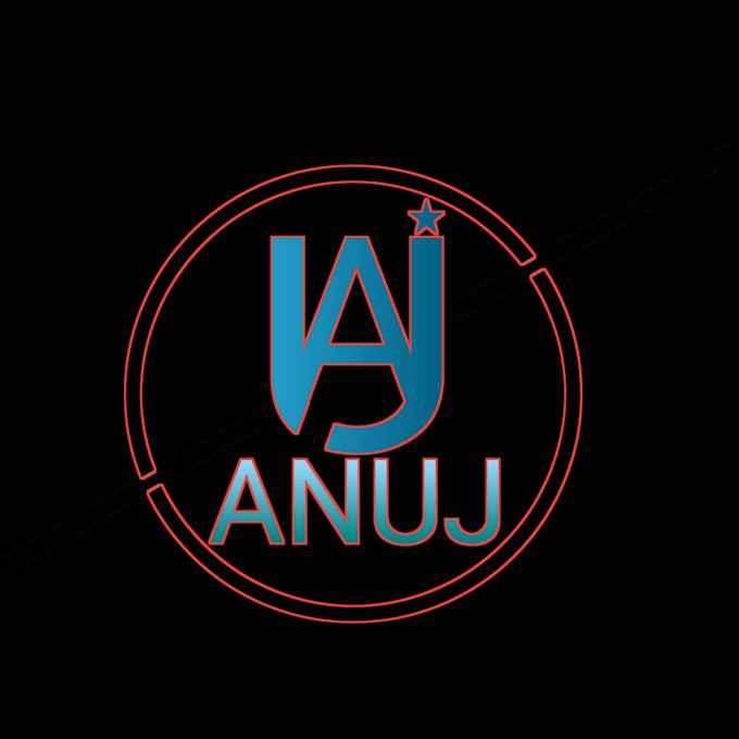 Anu Design Name Anu Logo Design Inspiration Unique Identity Stock