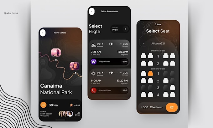Design premium mobile app ui ux for ios and android by Why_hafsa | Fiverr