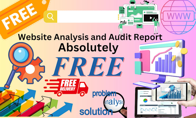 do analysis of websites for SEO, absolutely free audits