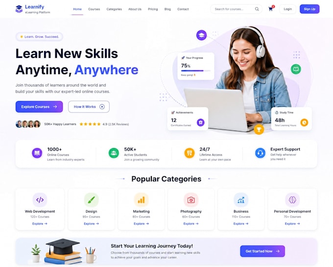 design bootstrap html css website, psd to html figma to html