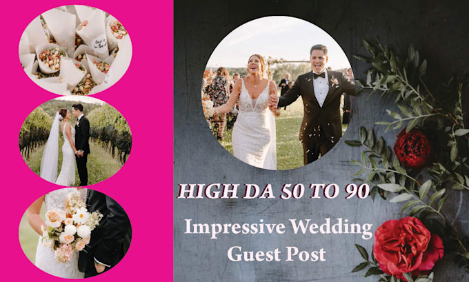 do wedding, bridal guest post on high da, permanent dr