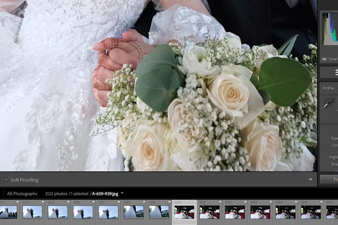 do 500 event photos culling and enhance light color