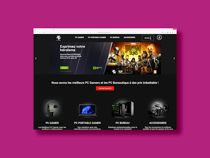 design a wordpress, wix, zyro website for you
