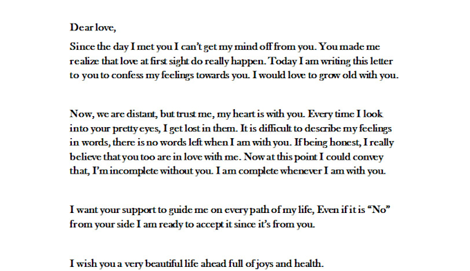 write exotic love letters for you