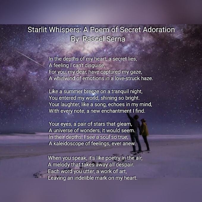 compose a custom poem for you