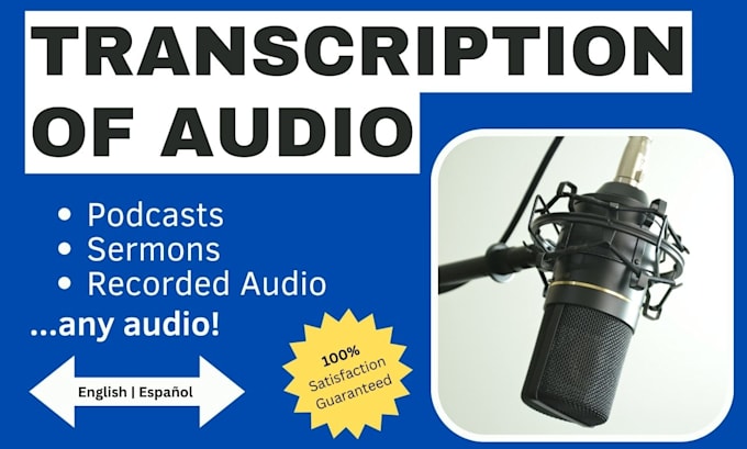 transcribe your video or audio
