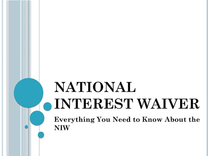 draft professional business plan for e2 and eb2 national interest waiver