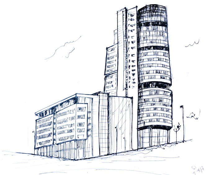 do a freehand style illustration