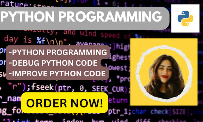Provide expert python programming, coding, and debugging services by ...