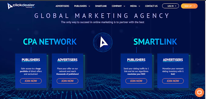 approve your account in clickdealer network