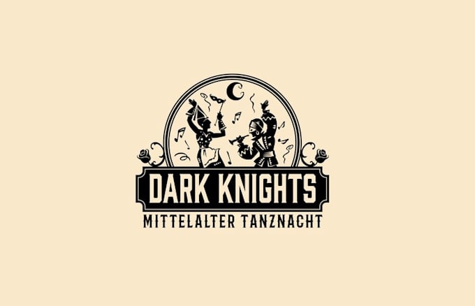 dark knights perfect logo design