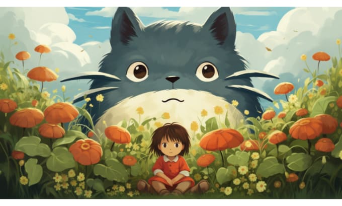Create Anime Characters And Backgrounds In Ghibli Style By Majid294 Create Anime Characters And Backgrounds In Ghibli Style By Majid294