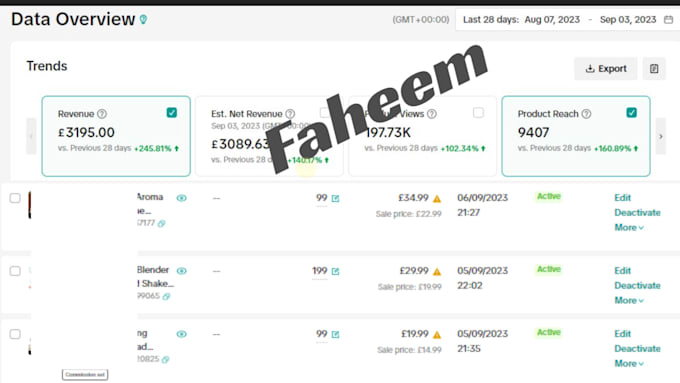 hunt, list and optimize winning products on tiktok shop