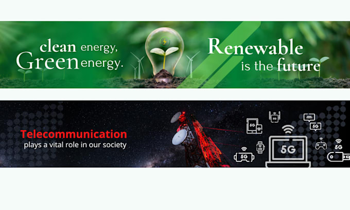 make creative roll up banners, web banners, and standees