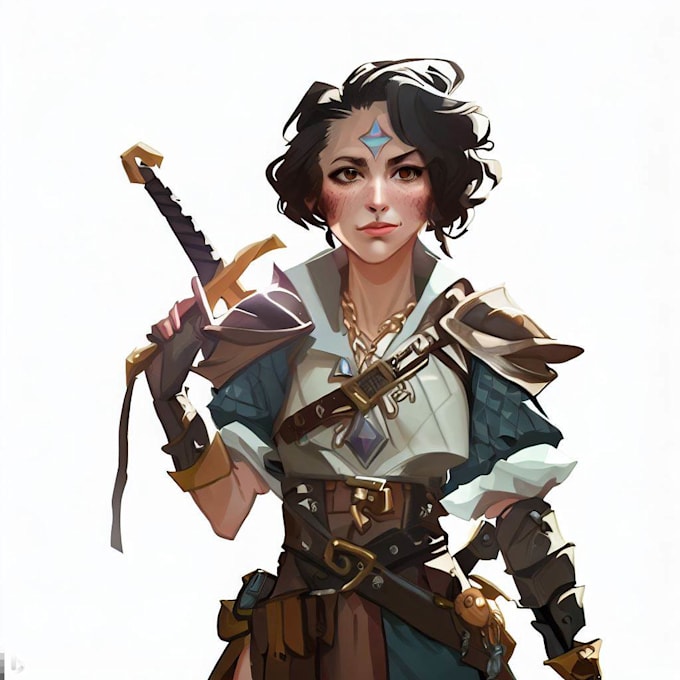 Create your d and d and oc character design by Parraby Fiverr