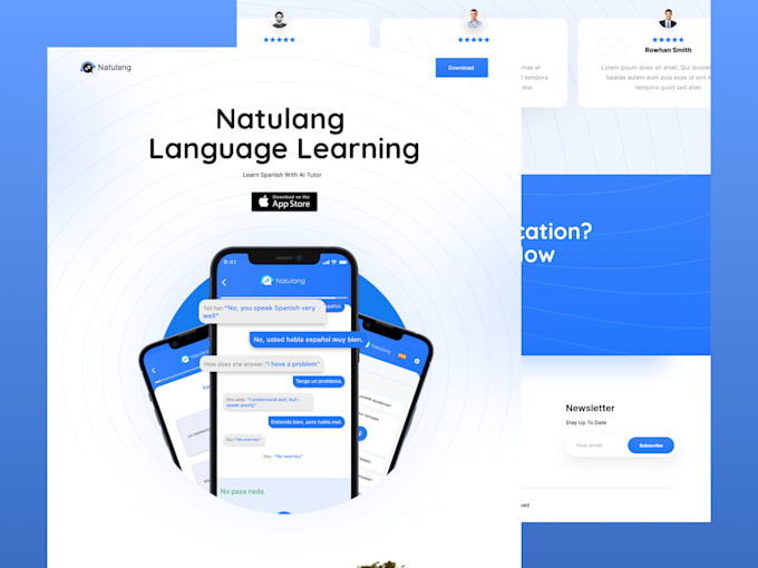be your front end web developer with html,css,react js