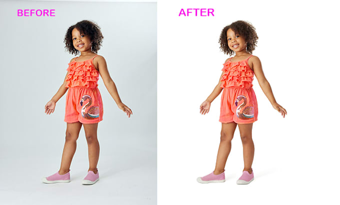 do image background removal white, transparent and clipping path