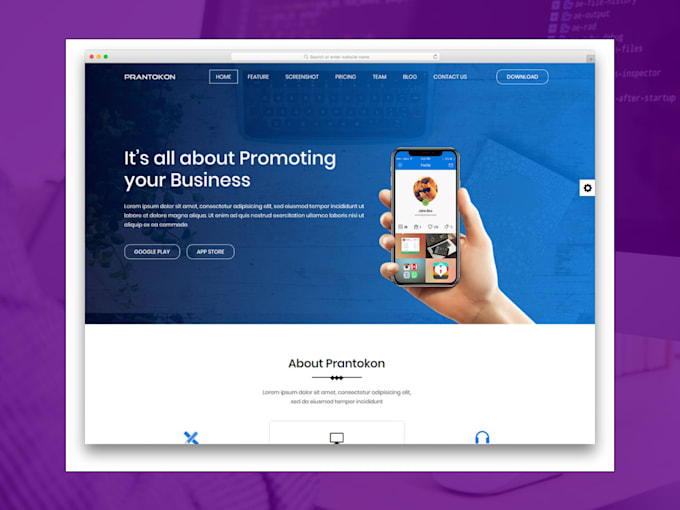design wordpress landing page, sales funnel for conversions