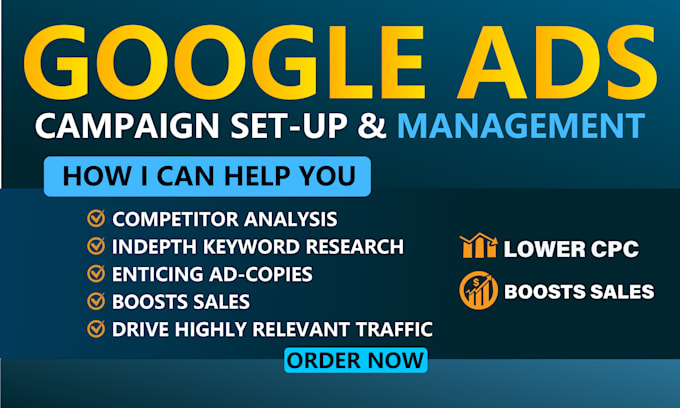 setup and manage profitable google ads, adwords, and PPC campaigns