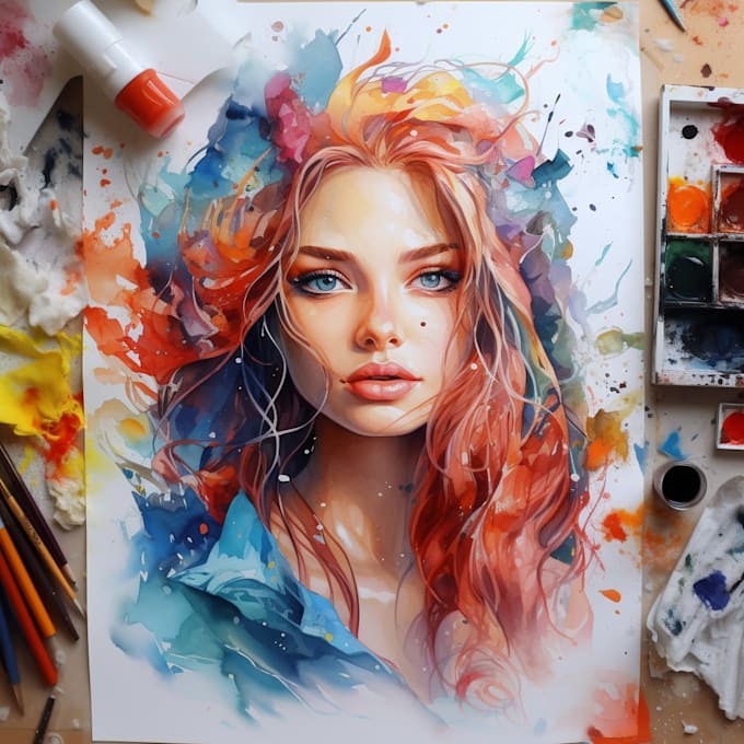 Make into watercolor painting for you by Toriqulislamui Fiverr