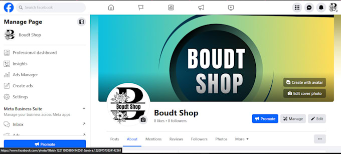 create and setup professional facebook business page