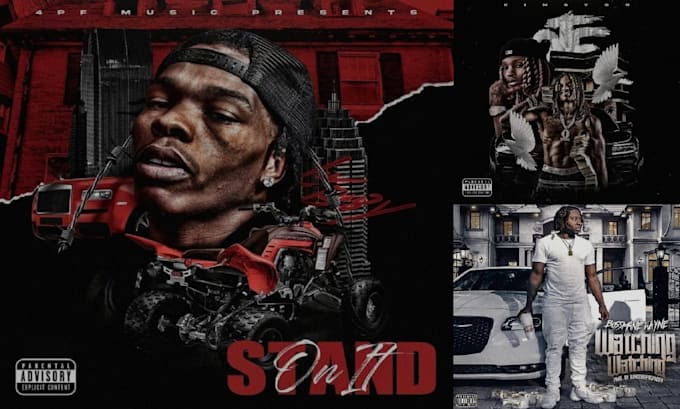 design mixtape cover art or single