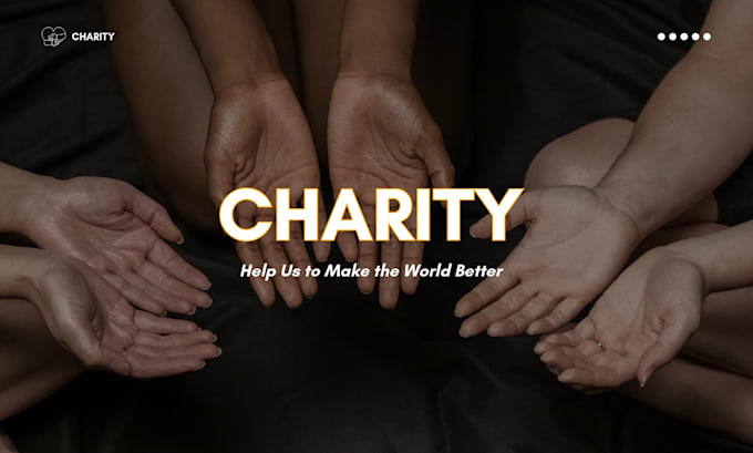 create a nonprofit website, charity, or fundraising website
