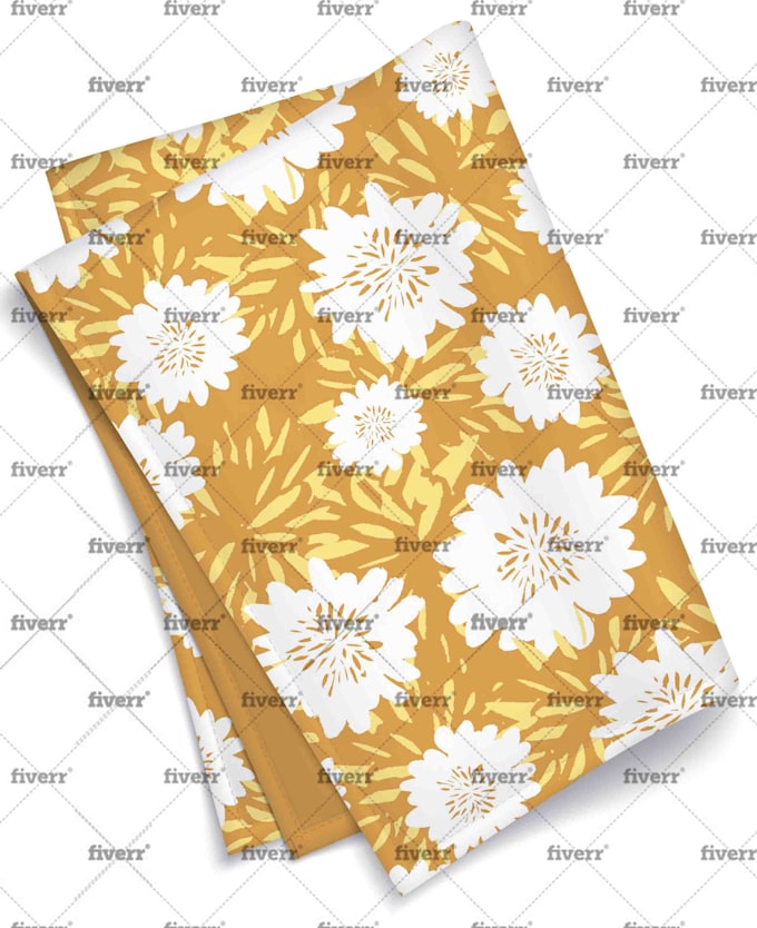 create custom seamless pattern for print, textile, or surface design