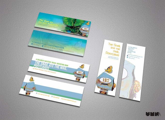 design out  stand bookmarks