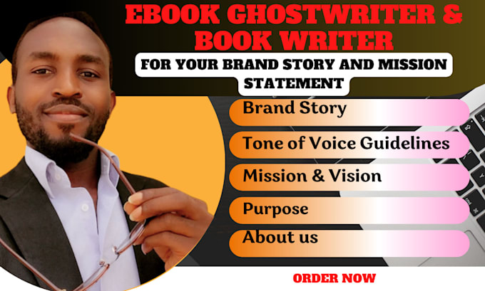 write brand story, mission statement, about us, mission and vision, biography