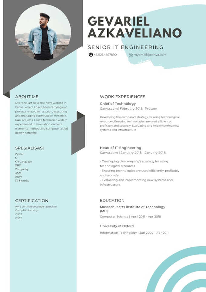 do professional resume writing and CV builder service