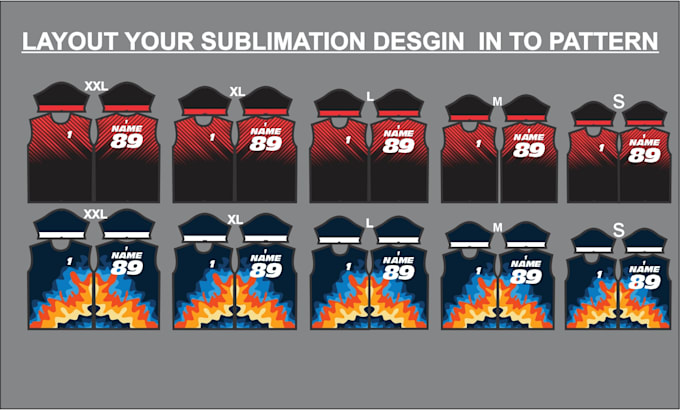design 2d and 3d sportswear mockup for you