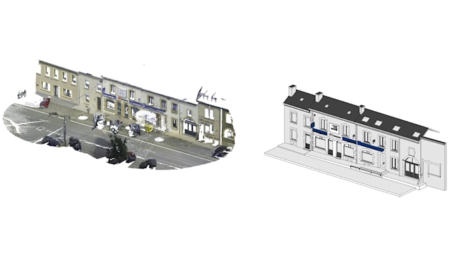 convert your point cloud to bim model