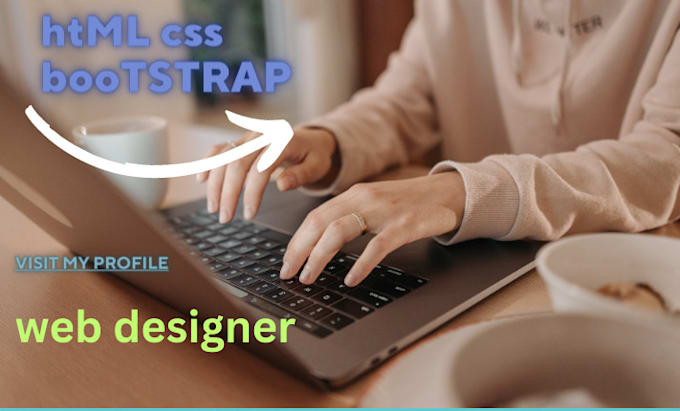 Create responsive bootstrap design using html css bootstrap by ...
