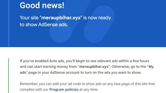 provide guaranteed google adsense approval