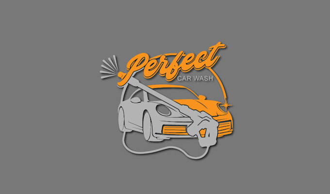 do car racing and automotive logo