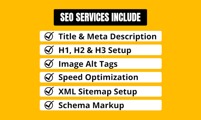 do on page SEO and technical optimization of your wordpress website