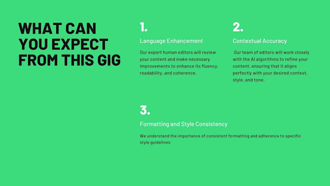 manually edit and paraphrase your ai written content