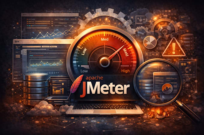 create jmeter, grafana k6 performance testing, load testing, stress test script