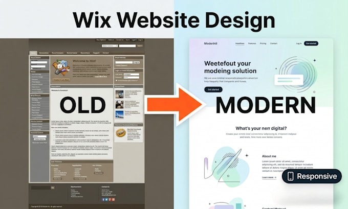 design or redesign a modern wix website with fast delivery and clean UI
