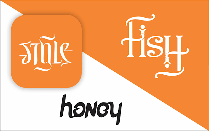 design ambigram, tattoo, flipped lettering for you