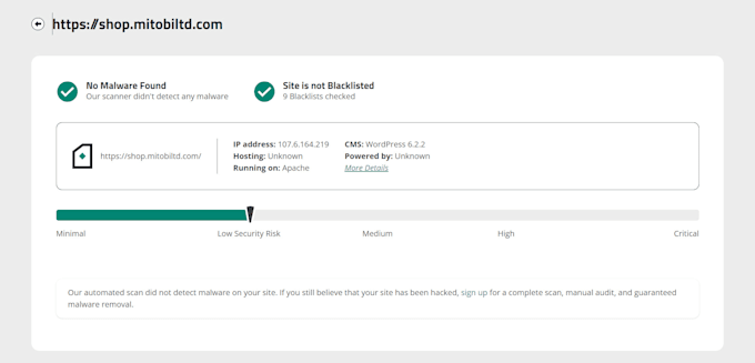 professionally scan and remove viruses from your website
