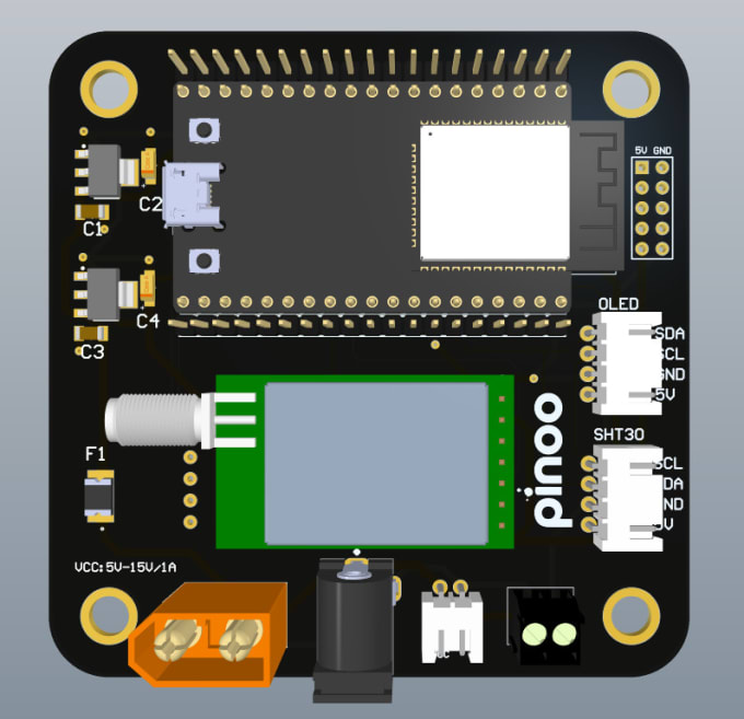 Design arduino and esp32 based pcb designs by Emrekrar | Fiverr