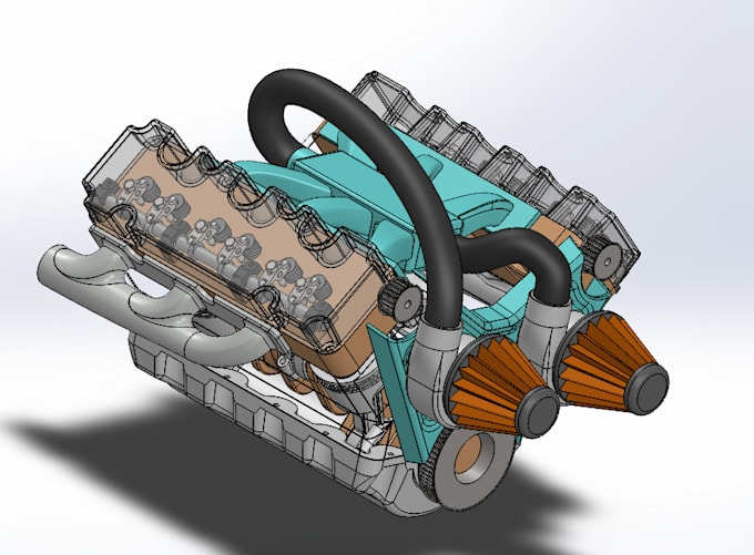 Create realistic 3d product models with cad and rendering by ...