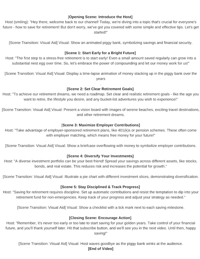 Youtube Script Ideas Research and write a professional youtube script for your channel by ...