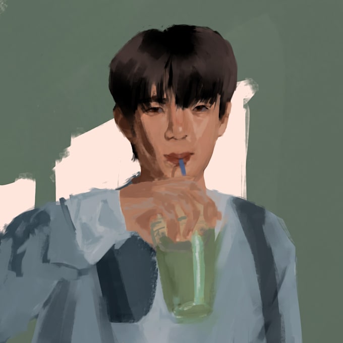 Draw your photo to cartoon by Stefaniamendoza Fiverr