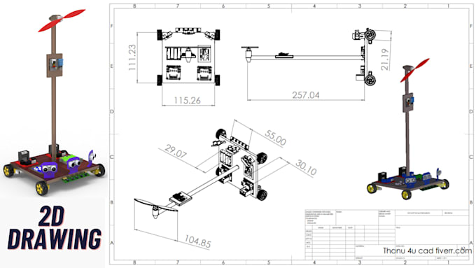 do 3d cad model, product design, technical drawing solidwork