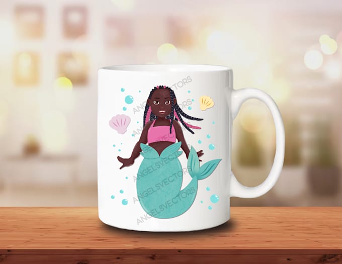 draw a custom mermaid illustration